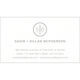 Circle Initials Letterpress Contact Cards Image 2 of 2